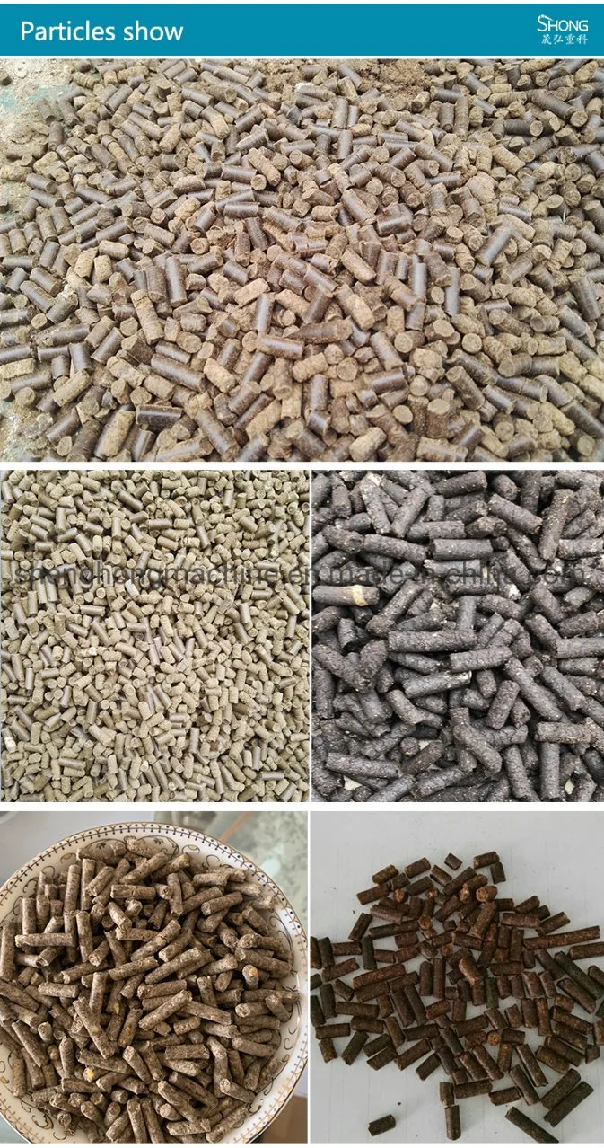 Organic Compost Granules Flat Film Organic Fertilizer Pellet Machine Price