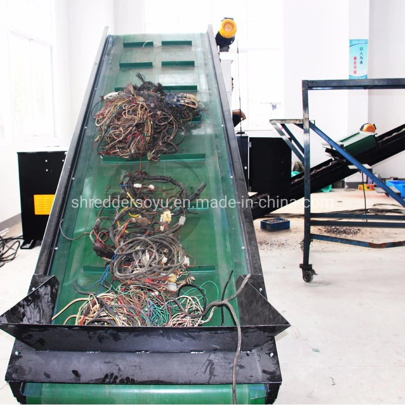 Waste Copper Wire Recycling Machine/Wire Stripping Machine/Cable Stripper Machine/Scrap Copper Wire Recycle Line/Cable Crusher/Copper Wire Crusher Machine