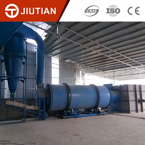 산업용 로터리 건조기 기계 구리 광업 광석 분말/점토/석탄/진흙 슬러리/비산회/모래 바이오매스 톱밥 로터리 건조기