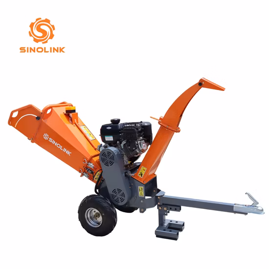 15HP 가솔린 드럼/유압 이동 장치/세단기 디젤 엔진/드럼형/산업용/디스크/트랙터 통나무/나무 파쇄 목재 보드 목재 칩퍼
